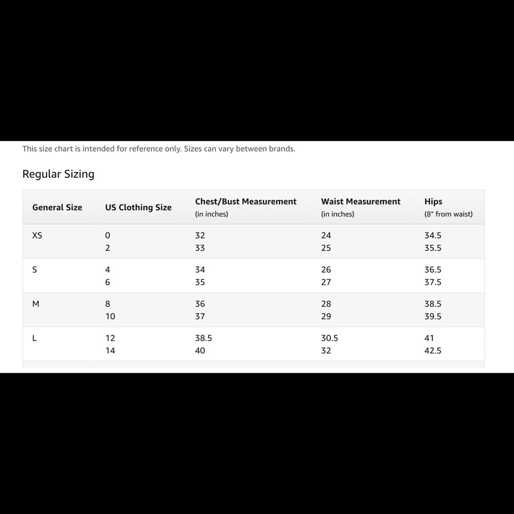 Pink owl size chart